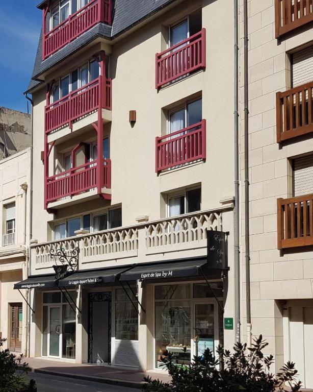 Le Trophée By M Hôtel Spa Deauville Esterno foto